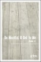 Be Merciful, O God, to Me SATB choral sheet music cover